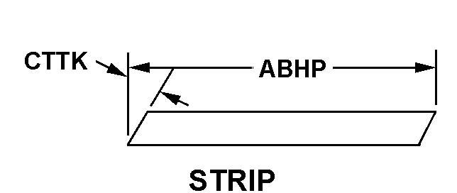 STRIP style nsn 5330-01-107-2766