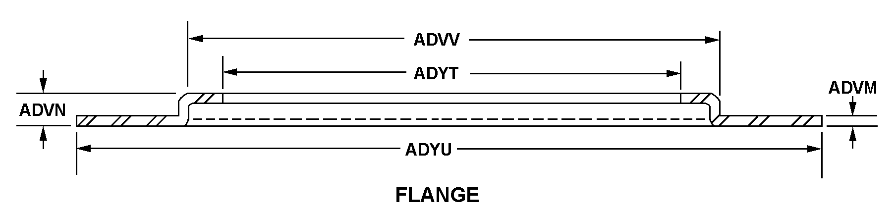 FLANGE style nsn 5330-00-193-9024