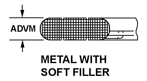 METAL WITH SOFT FILLER style nsn 5330-00-893-4308