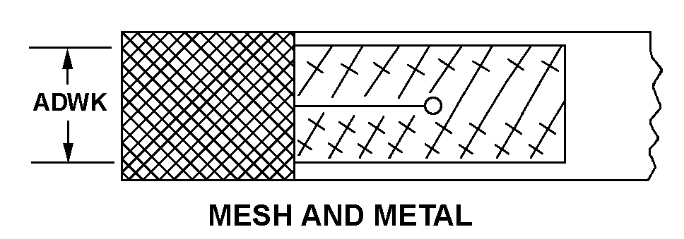 MESH AND METAL style nsn 5999-01-361-7108
