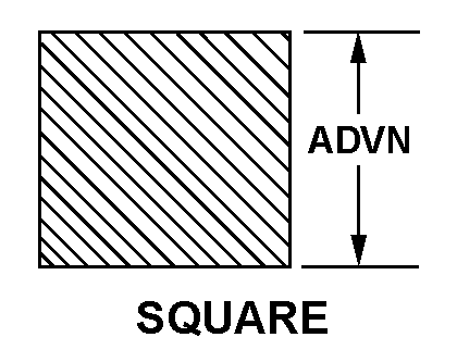 SQUARE style nsn 5330-01-475-1276