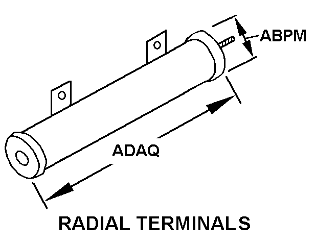 RADIAL TERMINALS style nsn 5905-01-582-0945