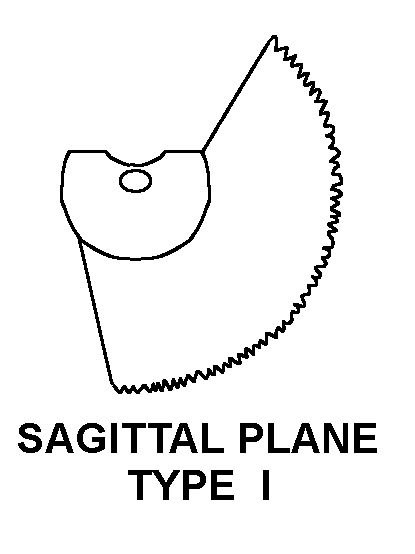 SAGITTAL PLANE TYPE I style nsn 6515-01-265-0082