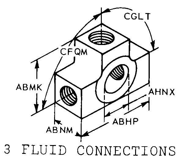 3 FLUID CONNECTIONS style nsn 4730-01-132-4707
