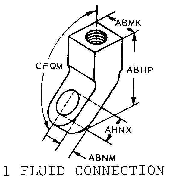 1 FLUID CONNECTION style nsn 4730-00-453-3955