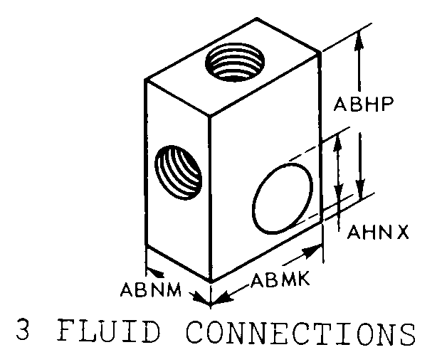 3 FLUID CONNECTIONS style nsn 4730-01-132-4707