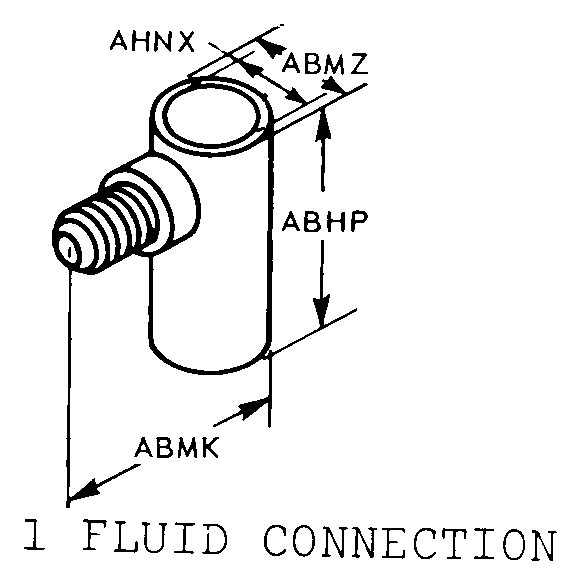 1 FLUID CONNECTION style nsn 4730-00-072-0398