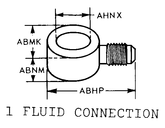 1 FLUID CONNECTION style nsn 4730-01-235-1529