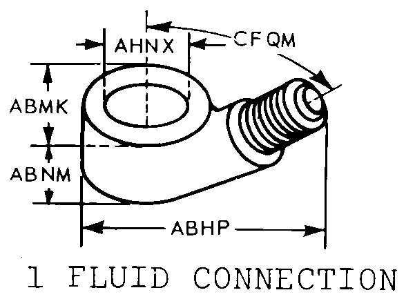 1 FLUID CONNECTION style nsn 4730-01-434-7939