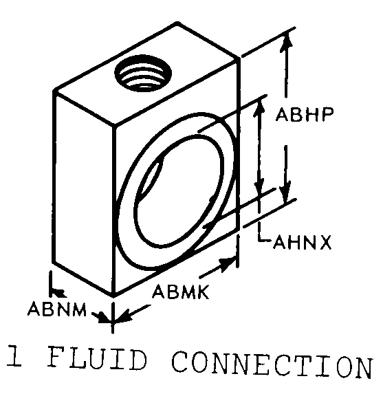 1 FLUID CONNECTION style nsn 4730-01-434-7939