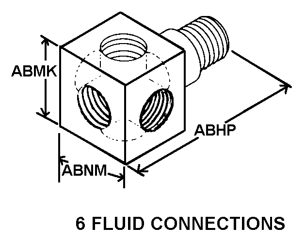 6 FLUID CONNECTIONS style nsn 4730-00-753-9300