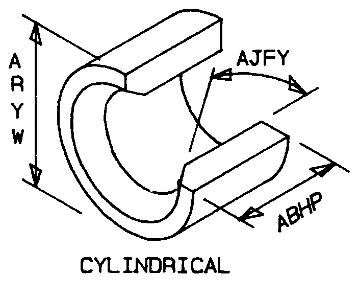 CYLINDRICAL style nsn 4730-01-468-1061