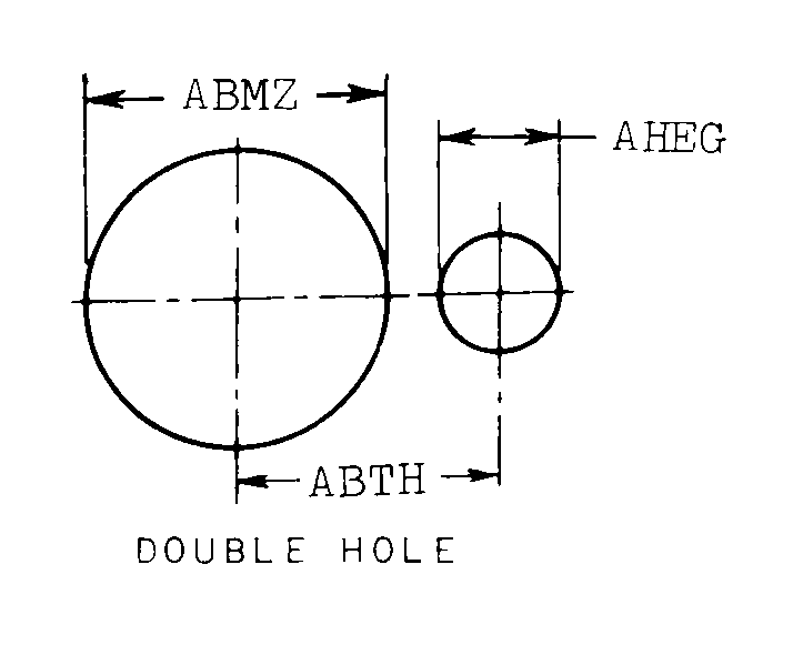 DOUBLE HOLE style nsn 3460-01-301-4629