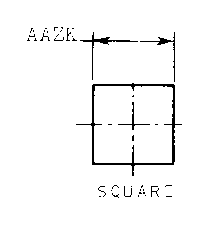 SQUARE style nsn 6520-00-086-3211