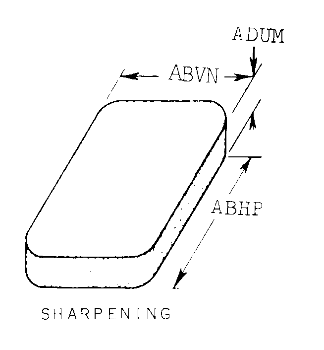 SHARPENING style nsn 5345-00-161-9710