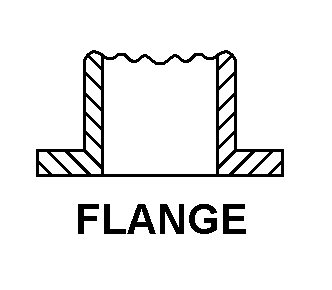 FLANGE style nsn 5325-00-763-8948