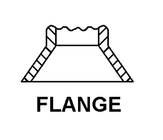 FLANGE style nsn 5325-00-883-3685