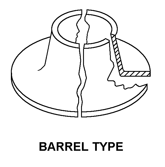 BARREL TYPE style nsn 5325-00-550-9620