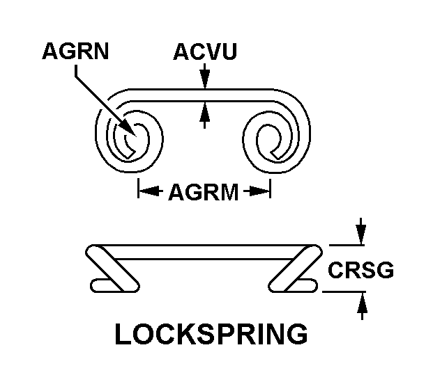 LOCKSPRING style nsn 5325-00-285-1999
