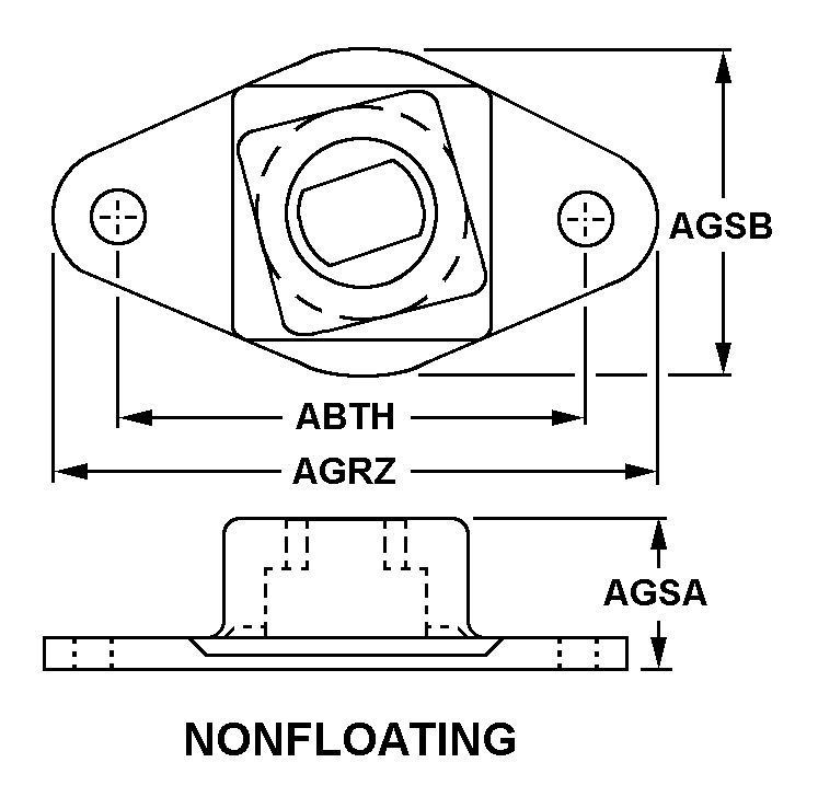 NONFLOATING style nsn 5325-00-943-5511