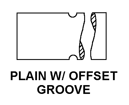 PLAIN W/OFFSET GROOVE style nsn 4730-01-057-9713