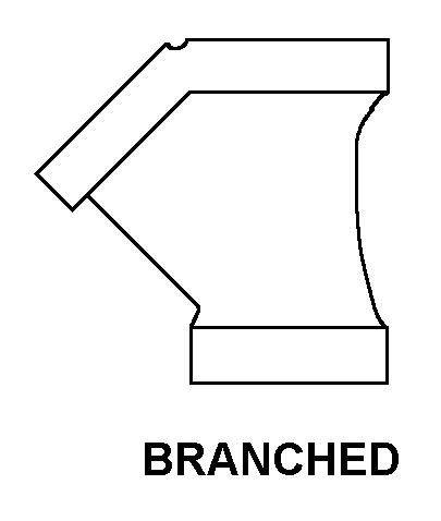 BRANCHED style nsn 4730-01-602-9363