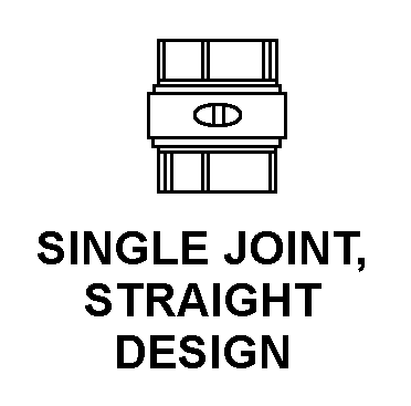 SINGLE JOINT, STRAIGHT DESIGN style nsn 1650-00-944-6733
