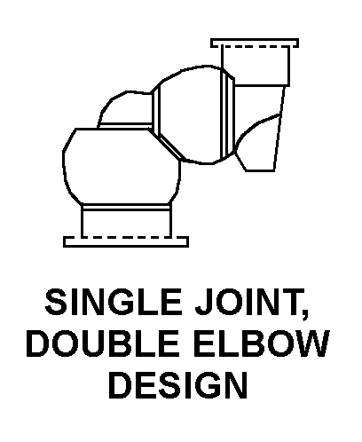 SINGLE JOINT, DOUBLE ELBOW DESIGN style nsn 4730-00-784-1745