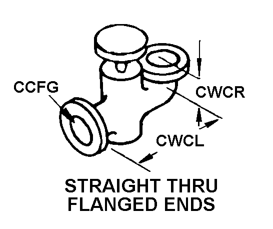 STRAIGHT THRU FLANGED ENDS style nsn 4820-00-595-0494