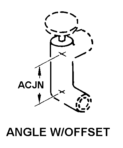 ANGLE W/OFFSET style nsn 4810-01-623-5364