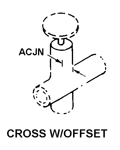 CROSS W/OFFSET style nsn 4810-01-626-2786