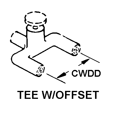 TEE W/OFFSET style nsn 4820-01-619-8072