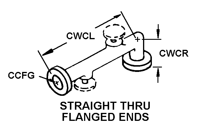 STRAIGHT THRU FLANGED ENDS style nsn 4820-01-274-0303