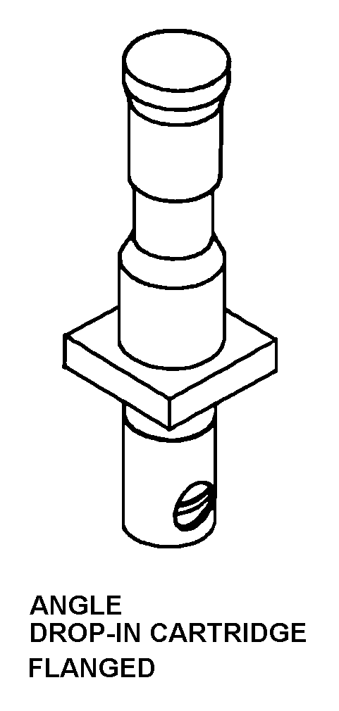 ANGLE DROP-IN CARTRIDGE FLANGED style nsn 4820-01-527-8103