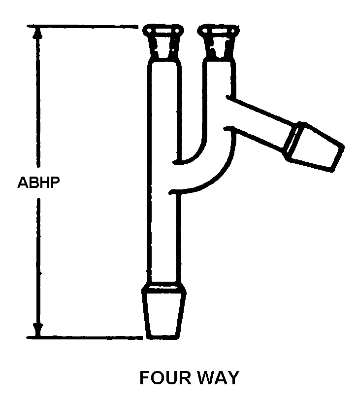 FOUR WAY style nsn 6640-00-061-0660