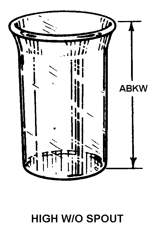 HIGH W/O SPOUT style nsn 6640-00-290-6817