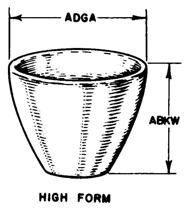 HIGH FORM style nsn 6640-00-618-3344