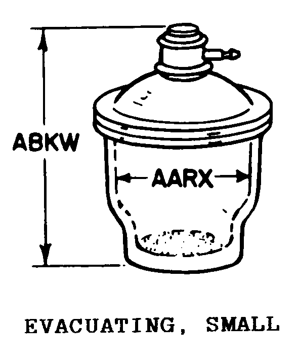 EVACUATING, SMALL style nsn 6640-00-494-3961