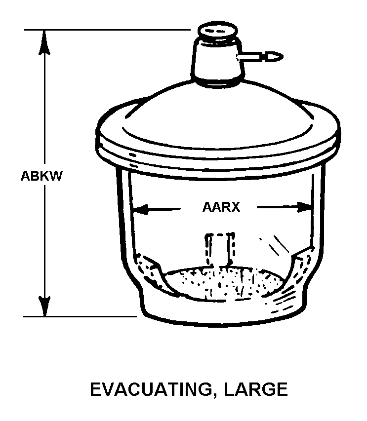 EVACUATING, LARGE style nsn 6640-00-527-7342