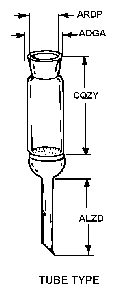 TUBE TYPE style nsn 6640-00-264-4996