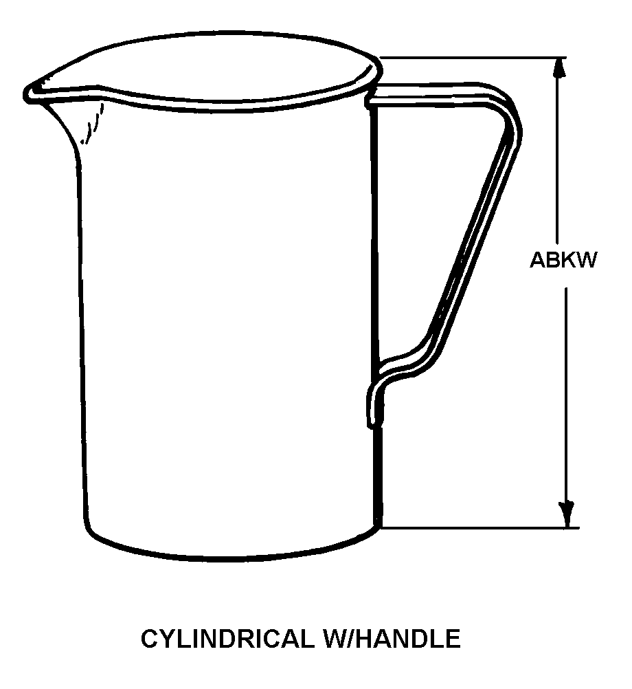 CYLINDRICAL W/HANDLE style nsn 6640-00-764-4390