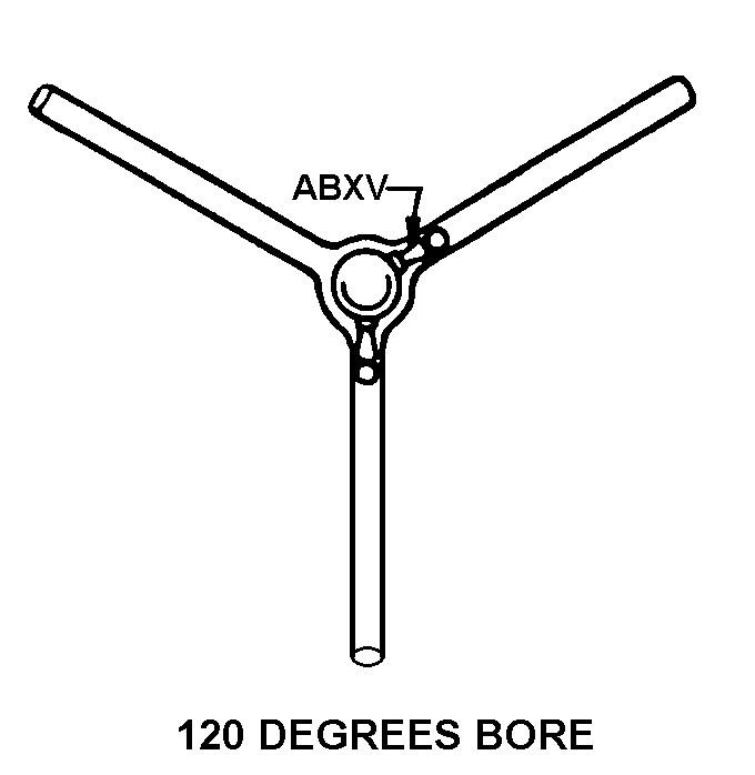 120 DEGREES BORE style nsn 6640-00-961-8988