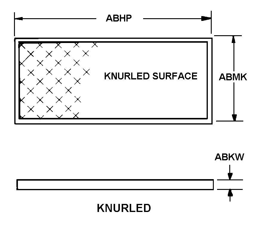 KNURLED style nsn 2510-01-163-9731