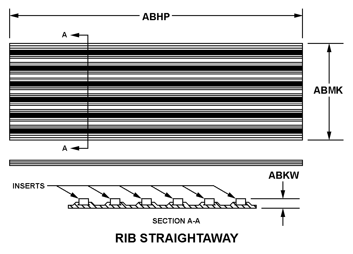 RIB STRAIGHTAWAY style nsn 5670-01-073-4513