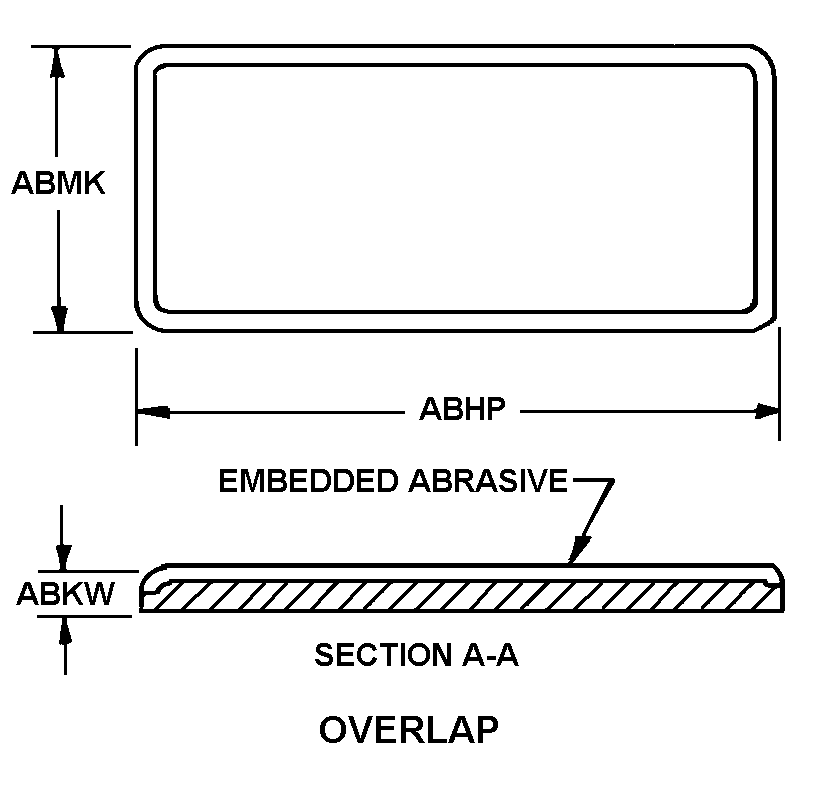 OVERLAP style nsn 2510-00-453-5449