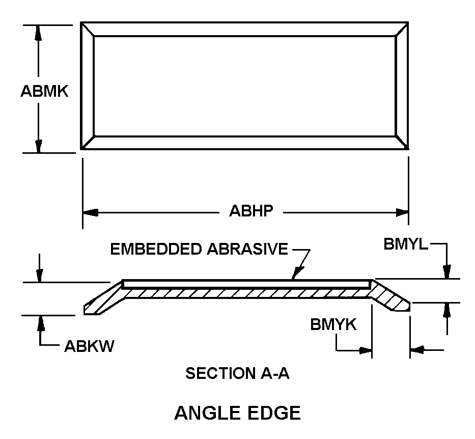 ANGLE EDGE style nsn 2510-01-580-3796