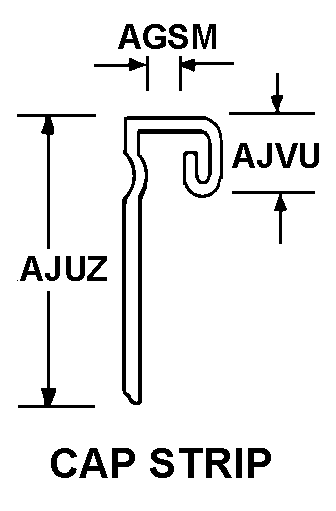 CAP STRIP style nsn 2590-01-188-0316