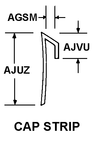 CAP STRIP style nsn 2590-01-188-0316