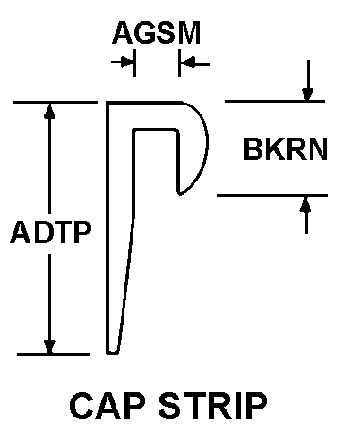 CAP STRIP style nsn 2590-01-188-0316