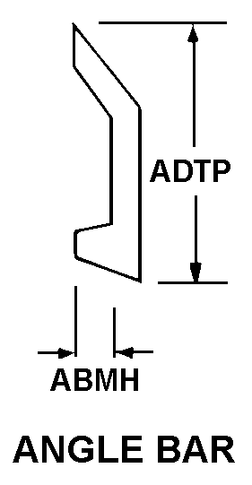 ANGLE BAR style nsn 1680-01-324-5187